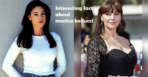 monica bellucci interesting facts